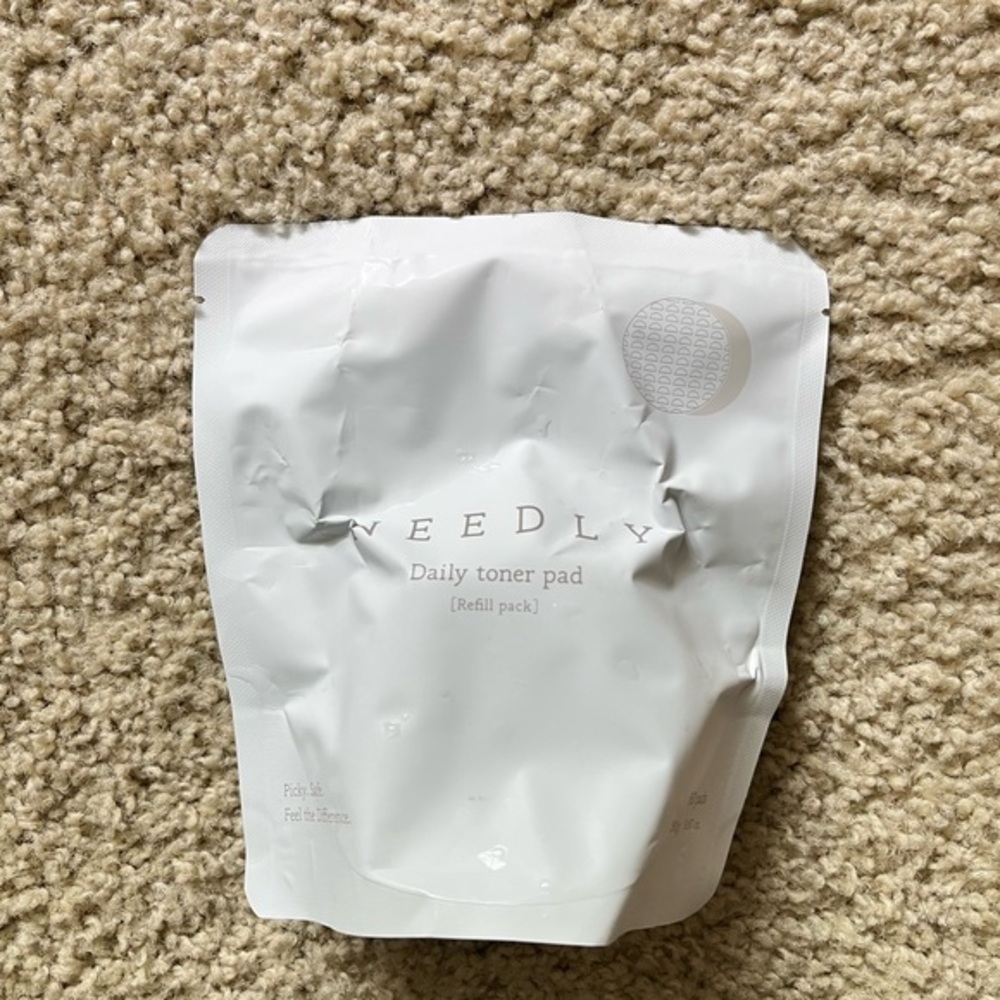 Needly Exfoliating Facial Pads Refill Pack Daily Toner Pad | BHA & PHA | 60 Pads